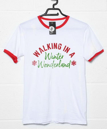 Walking in a Winter Wonderland Mens T-Shirt 8Ball